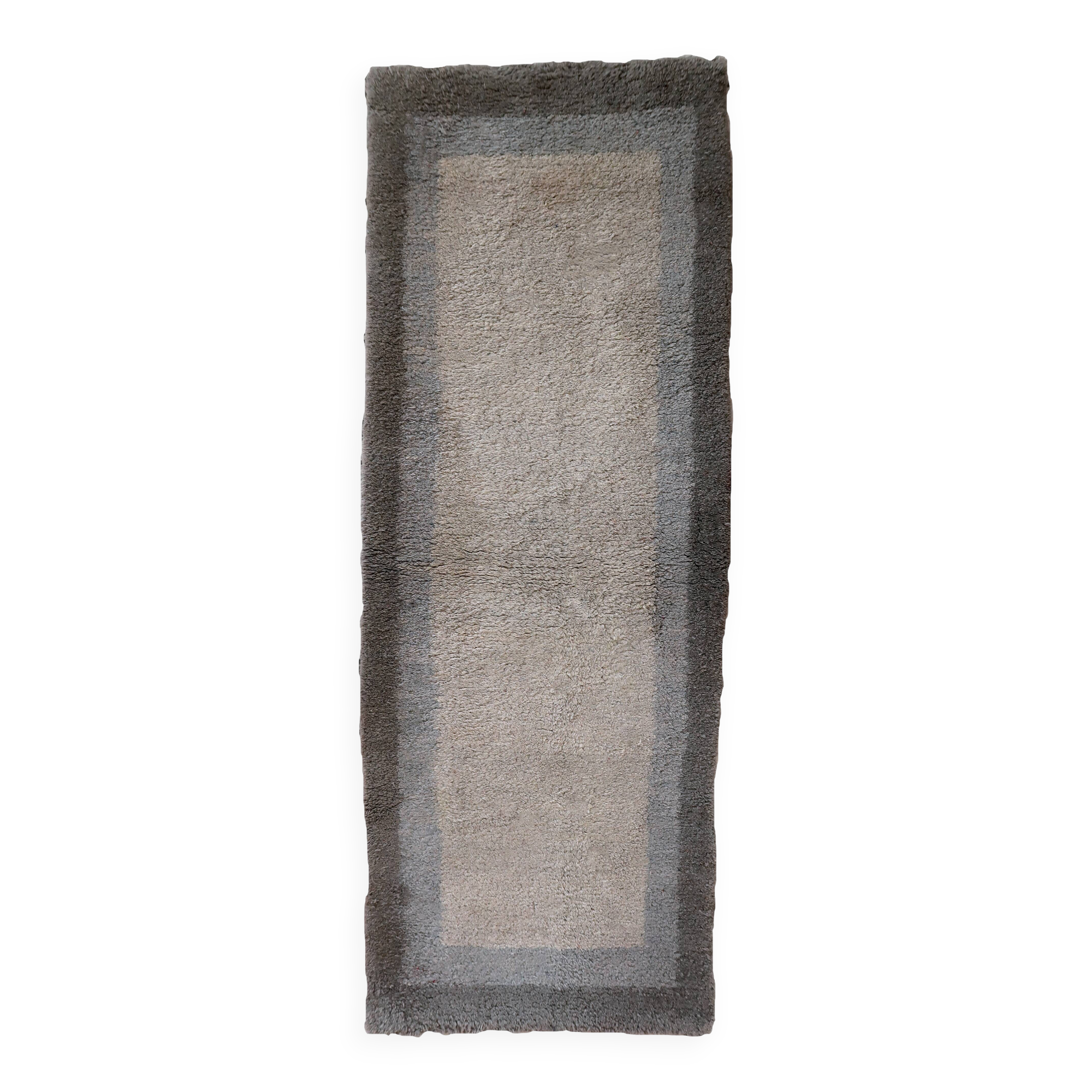 Tapis Coureur Vintage Gabbeh Fait Main – 72 x 194 cm - 1C1029