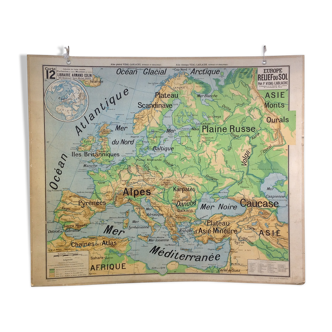 School map Vidal Lablache