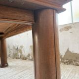 Dudouyt oak dining table 1940