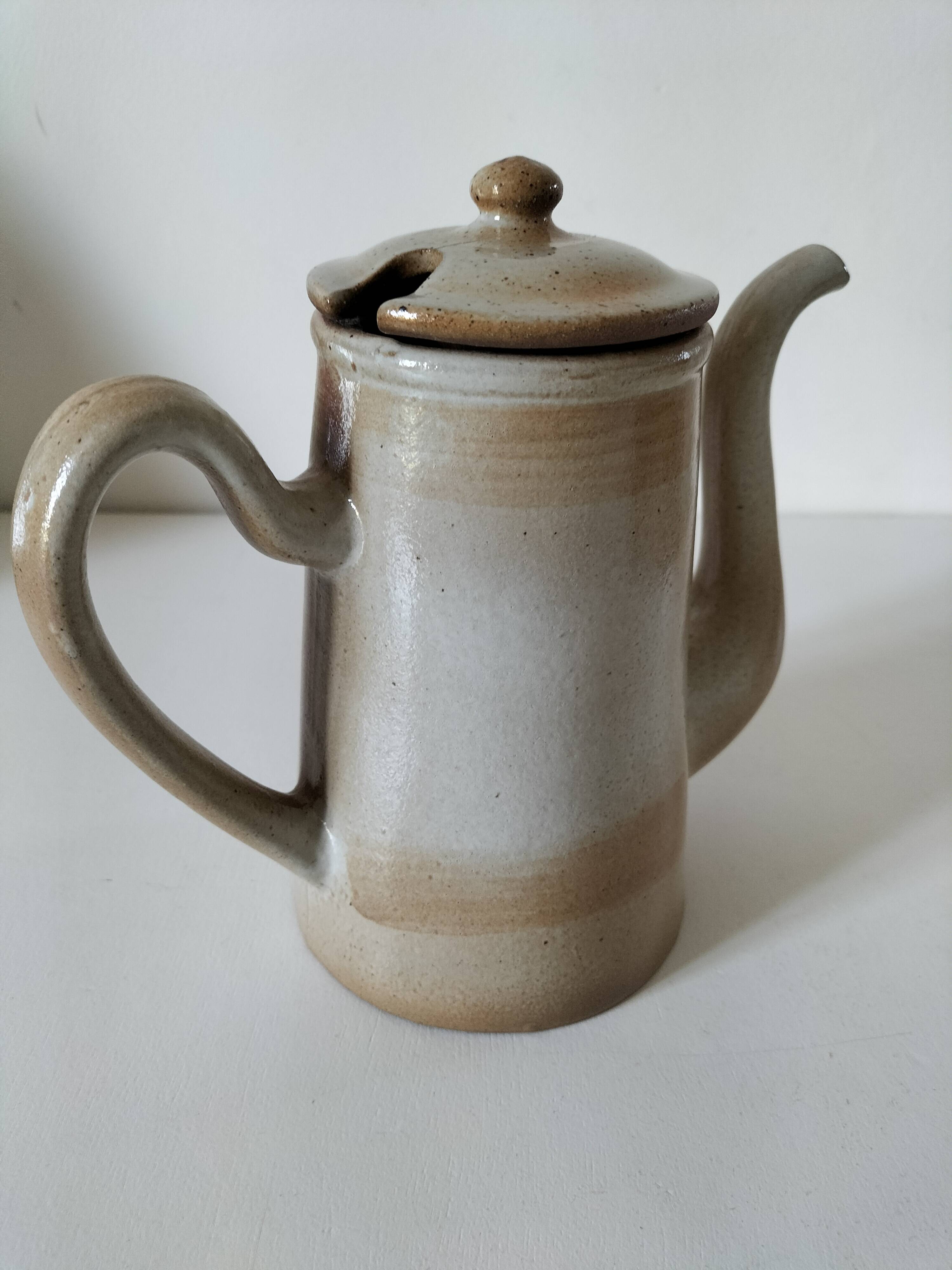 Marais Stoneware Chocolate Pot