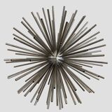 Monumental sculpture Curtis Jere "Asteroid", steel tubes, USA 1970