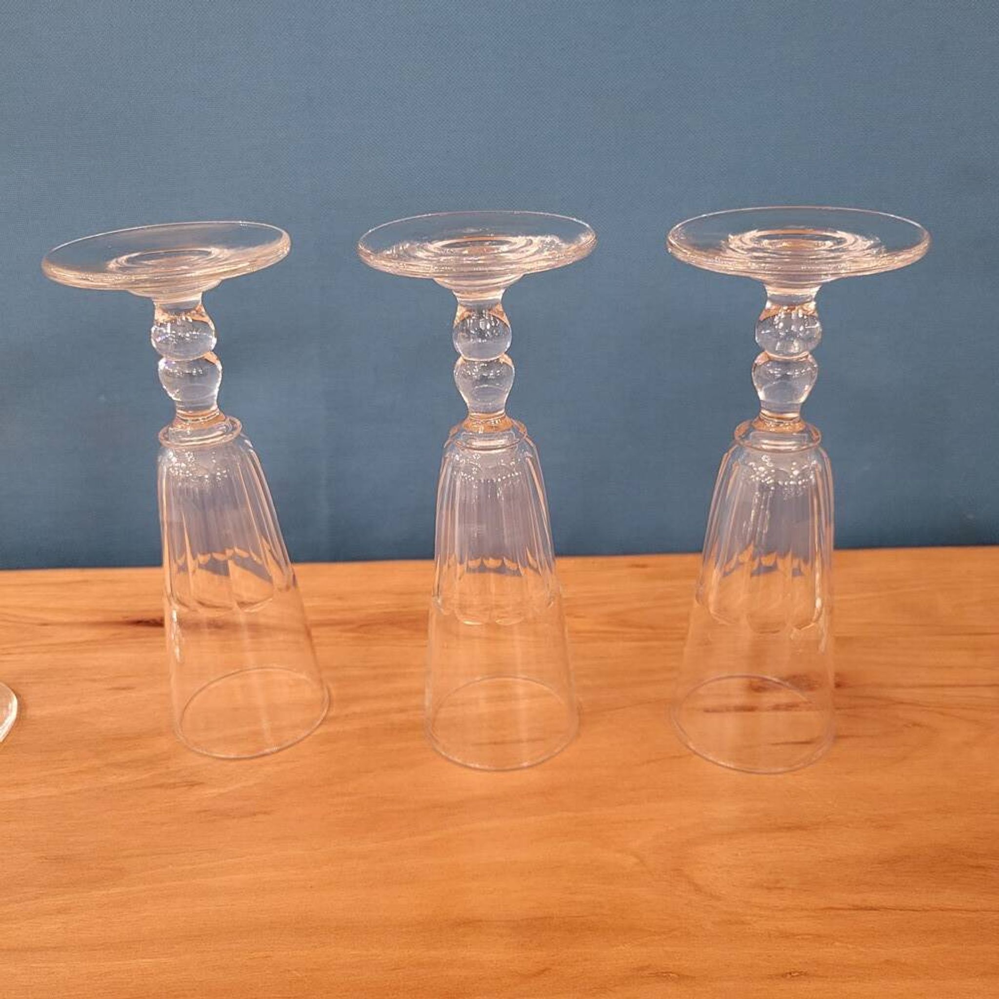 12 flûtes à champagne en cristal