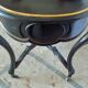 Blackened pear middle table