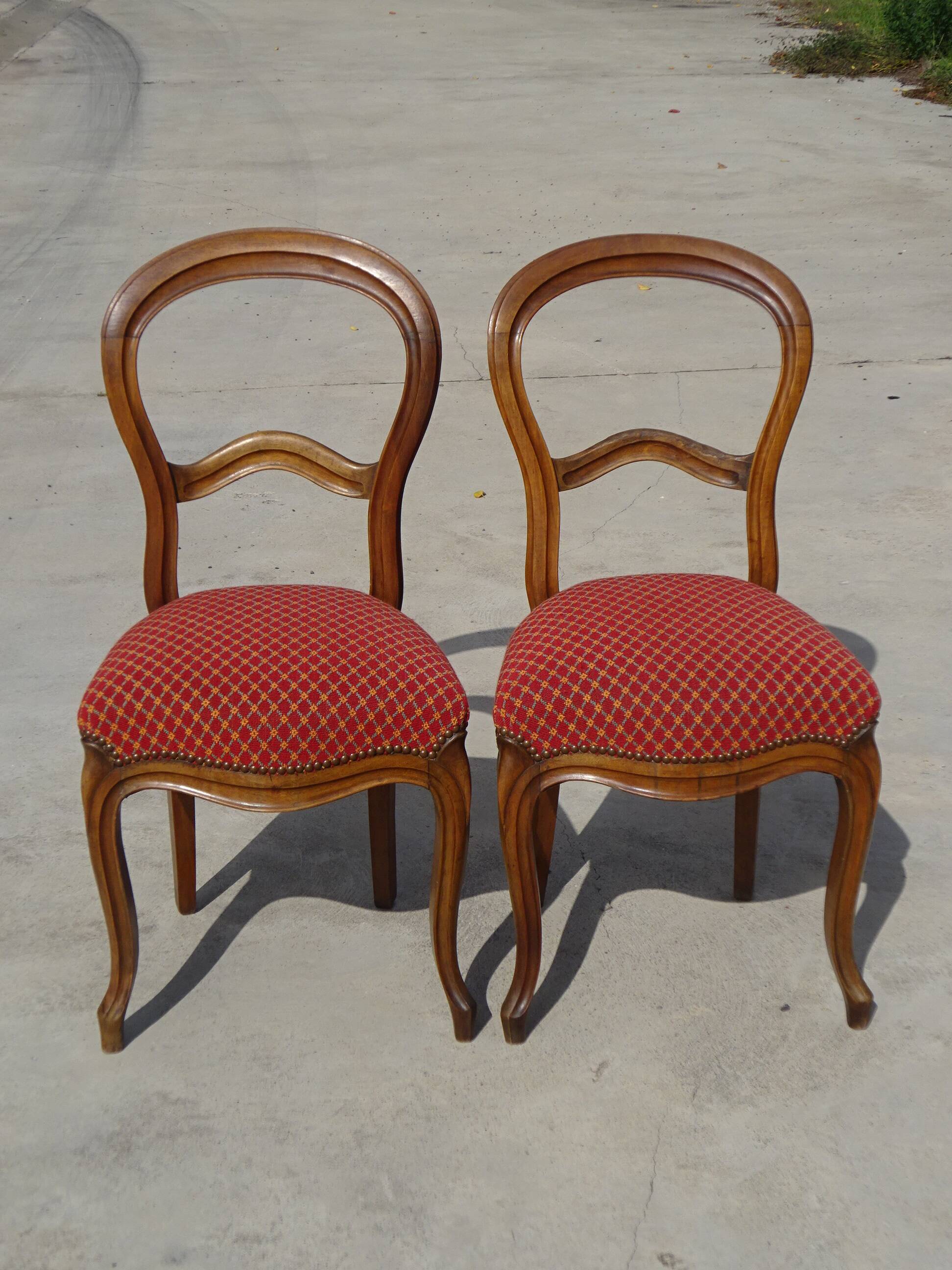 Restored Louis Philippe chairs, the 2.