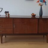 Modernist long sideboard of the 1970s