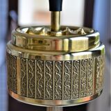 Schleuderascher ashtray in chiseled brass, from Germany in the 50s/60s