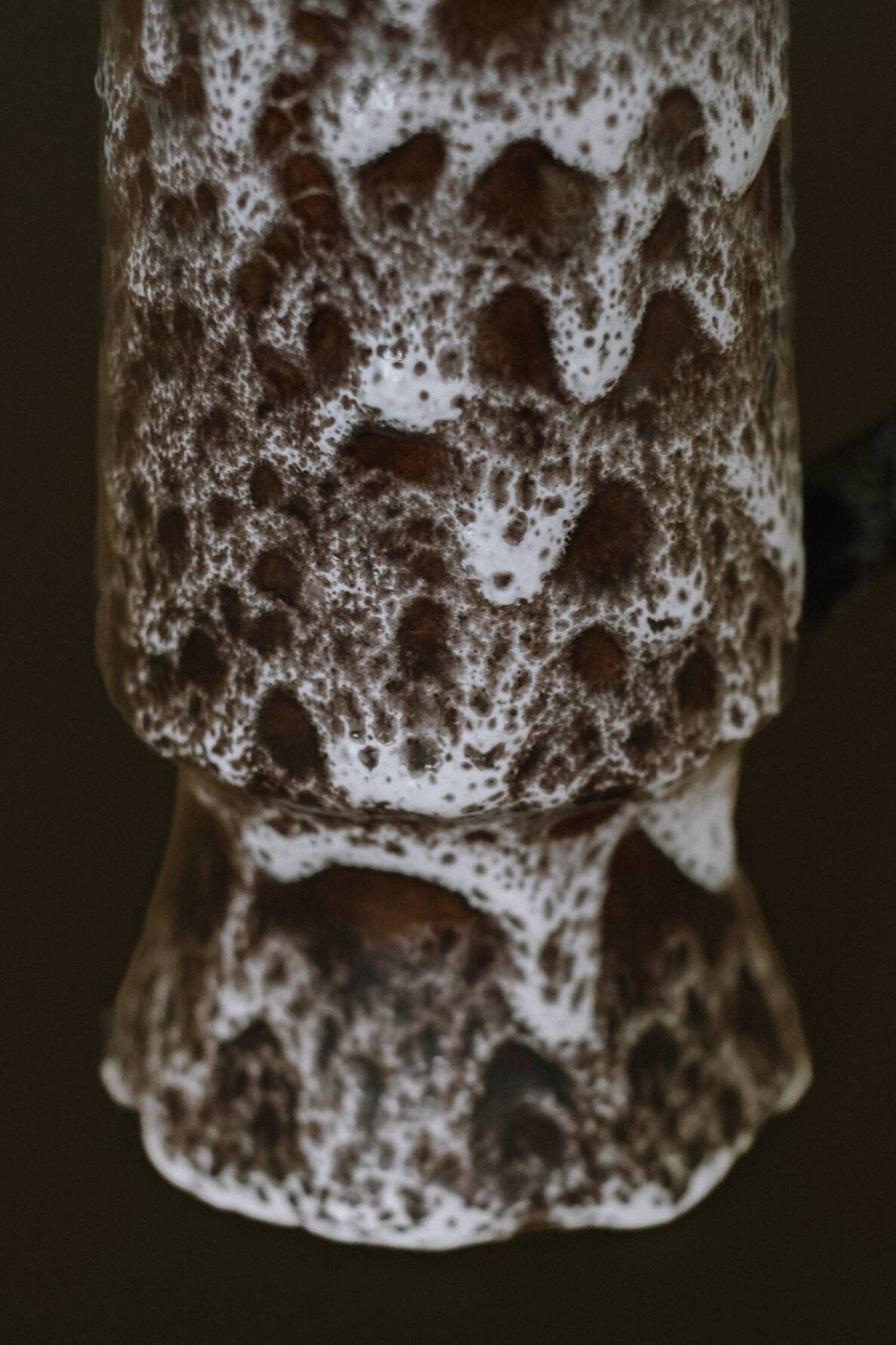 Handmade stoneware pitcher