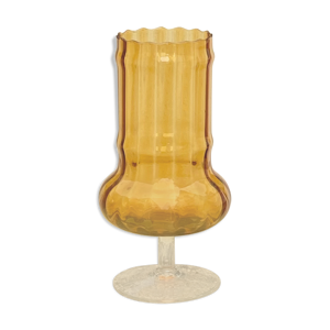 vase en verre soufflé
