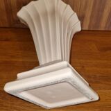 Vintage art deco vase draped shape