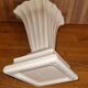 Vintage art deco vase draped shape