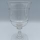 Ensemble de 6 verres à pieds en cristal monnogrammés