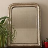 Louis Philippe silver mirror