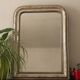 Louis Philippe silver mirror
