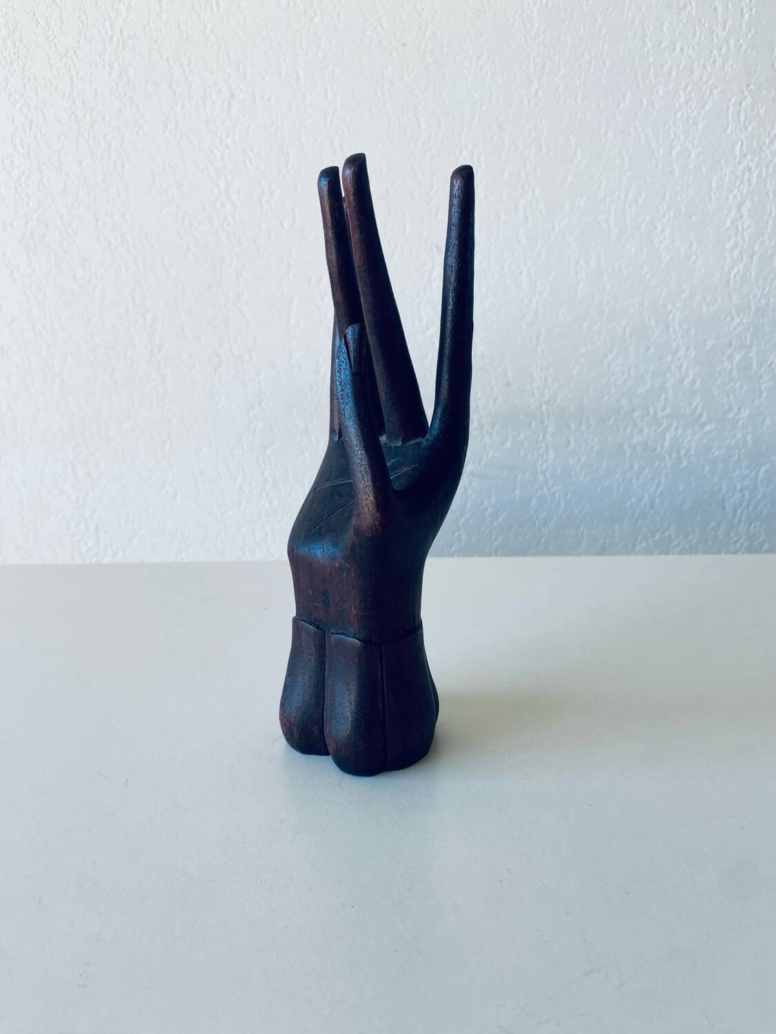 Decorative hand carved wood