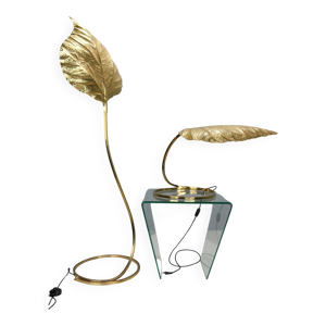 Lampadaire et lampe de - table 1970