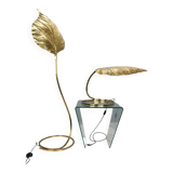 Tommaso Barbi "Rhubarb" floor and table lamp by Bottega Gadda Italy, 1970