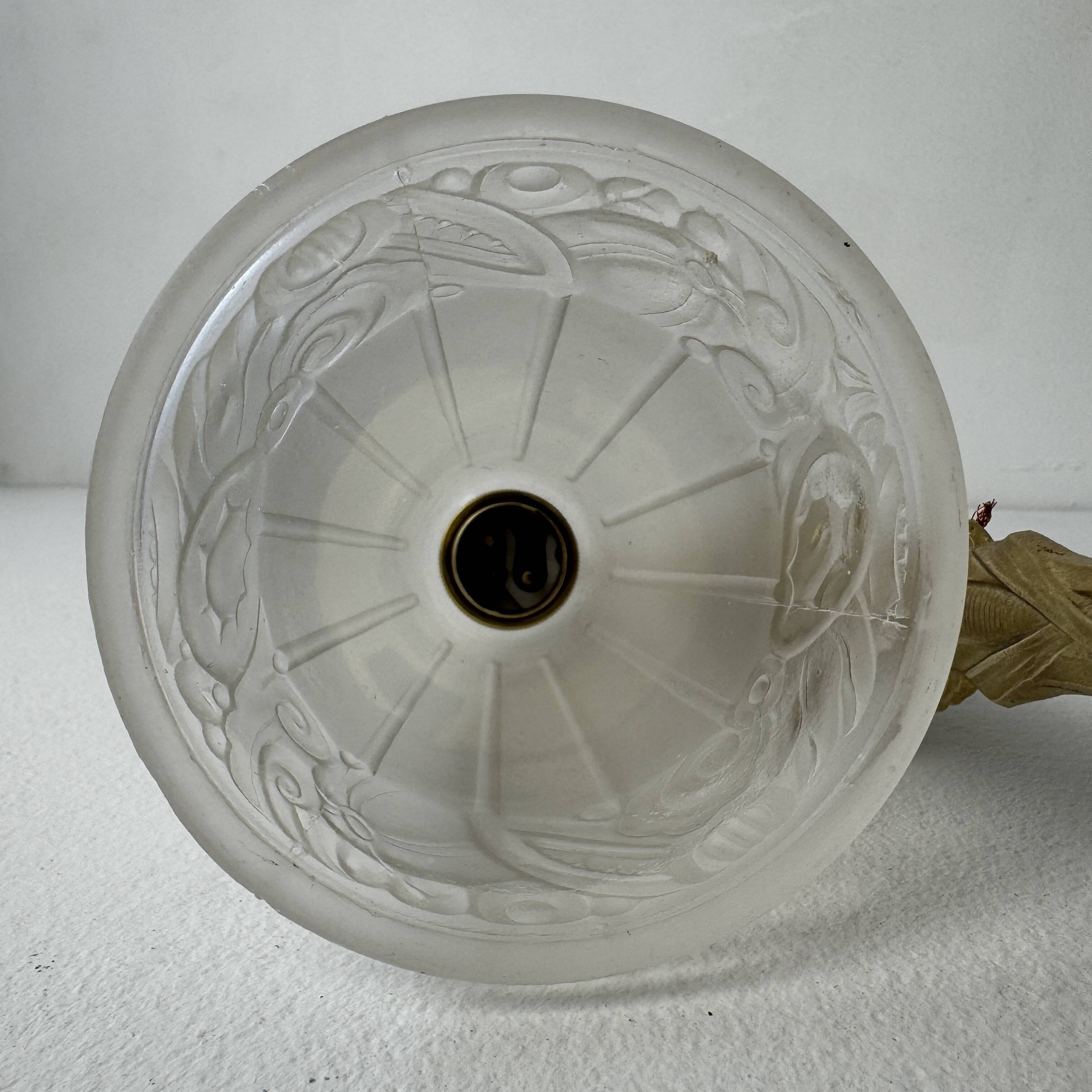 Old art-deco wall light