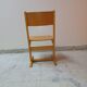 Chaise d'ecole vintage 1960, Casala