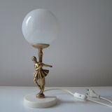 Charming vintage lamp dancer