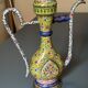 Chinese ewer in painted enamel on copper – floral decoration - Canton 18