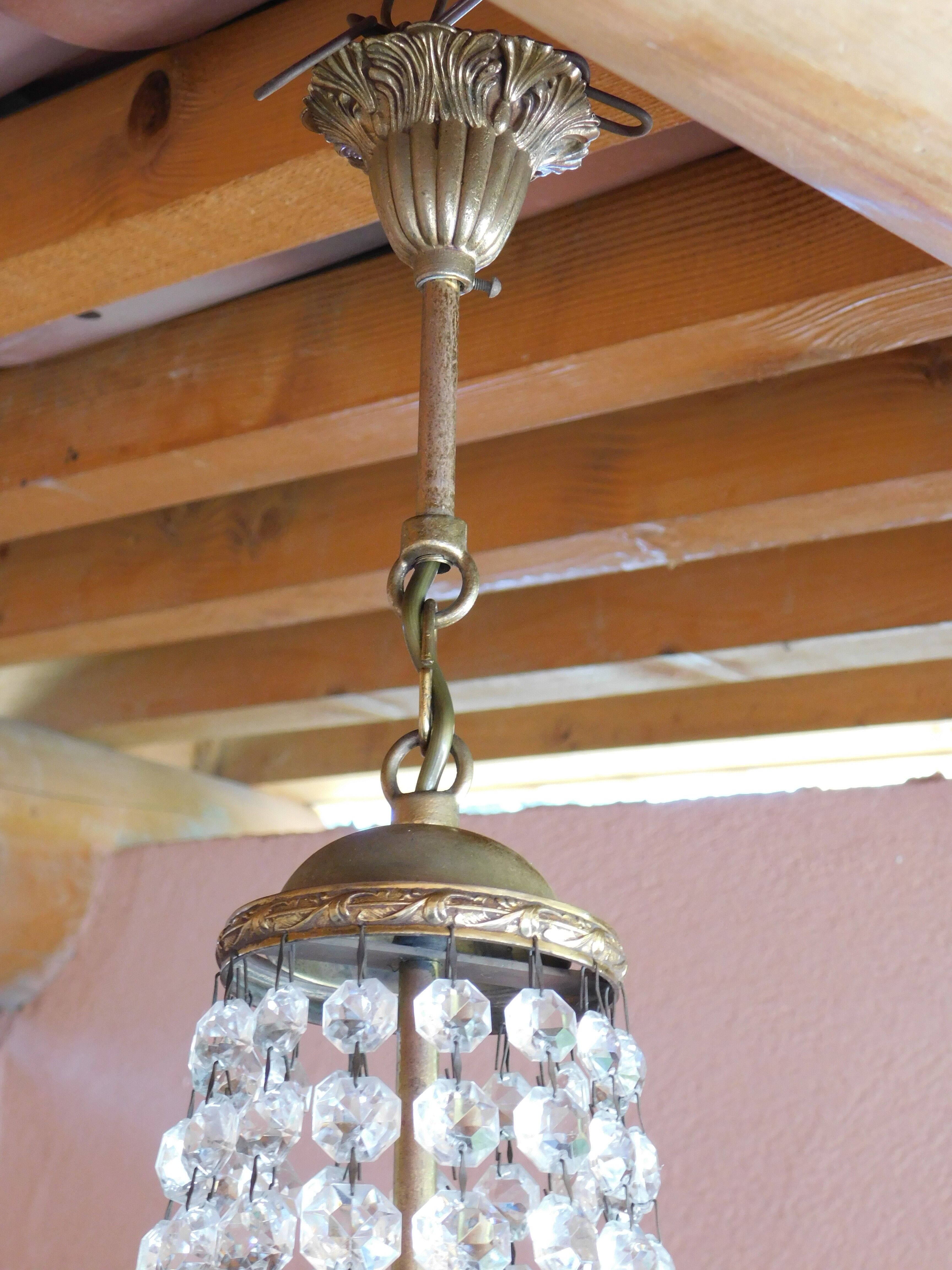 Hot air balloon chandelier - 25 cm
