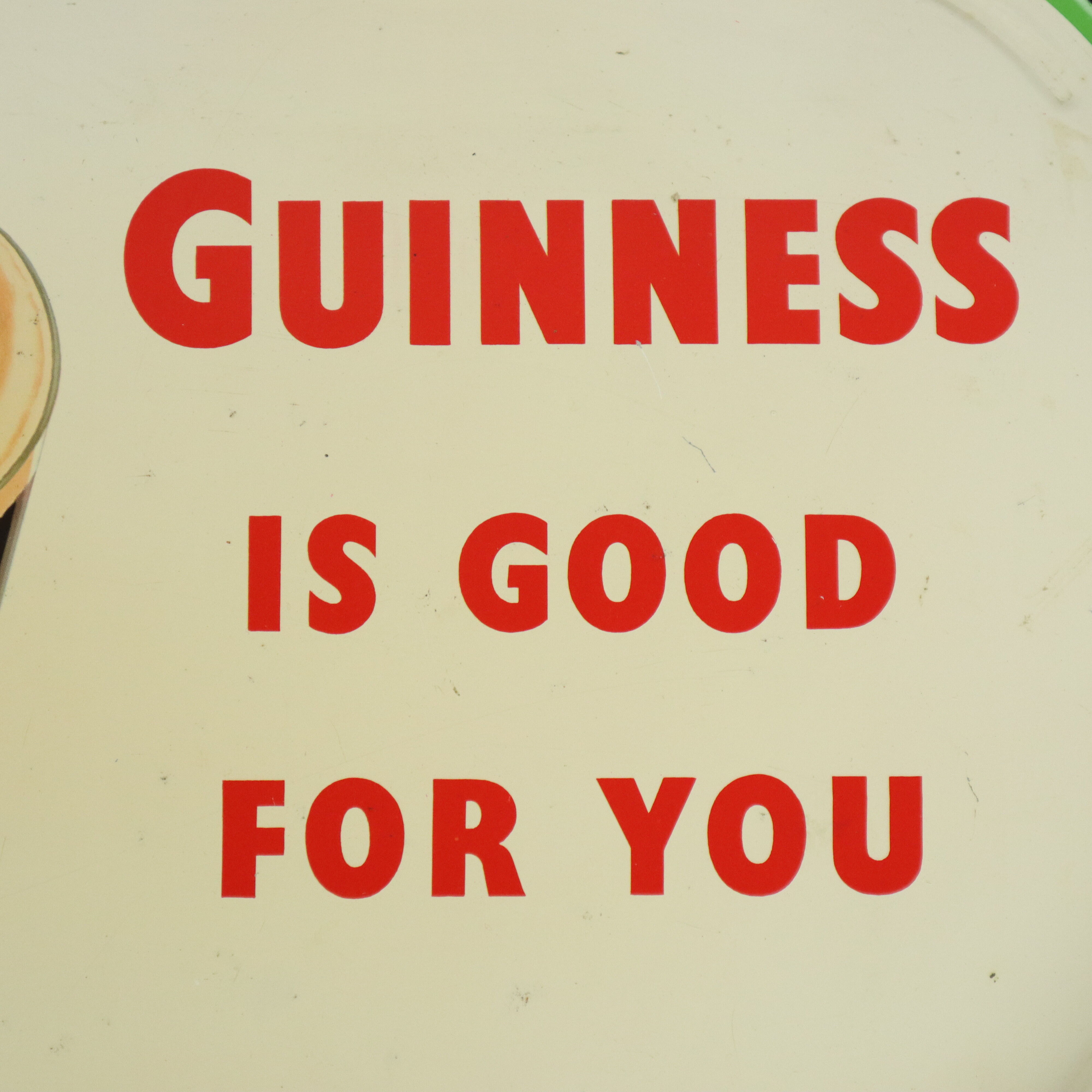 Guinness is Good For You Tray Advertising Reginald Corfield 1950s