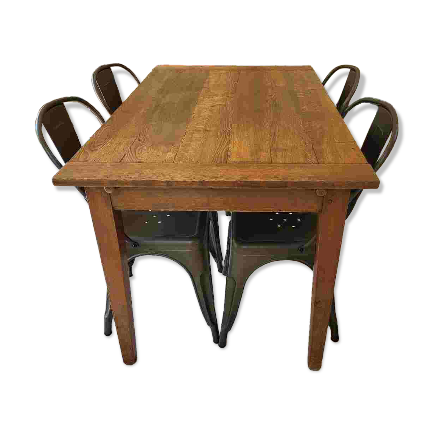 Oak farmhouse table
