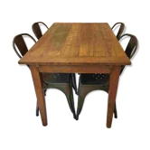 Table de ferme chêne