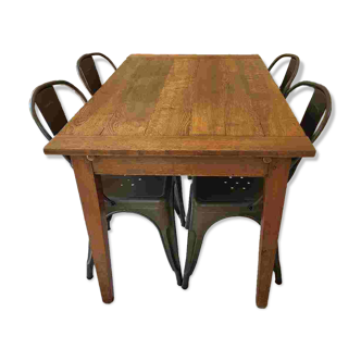 Oak farmhouse table