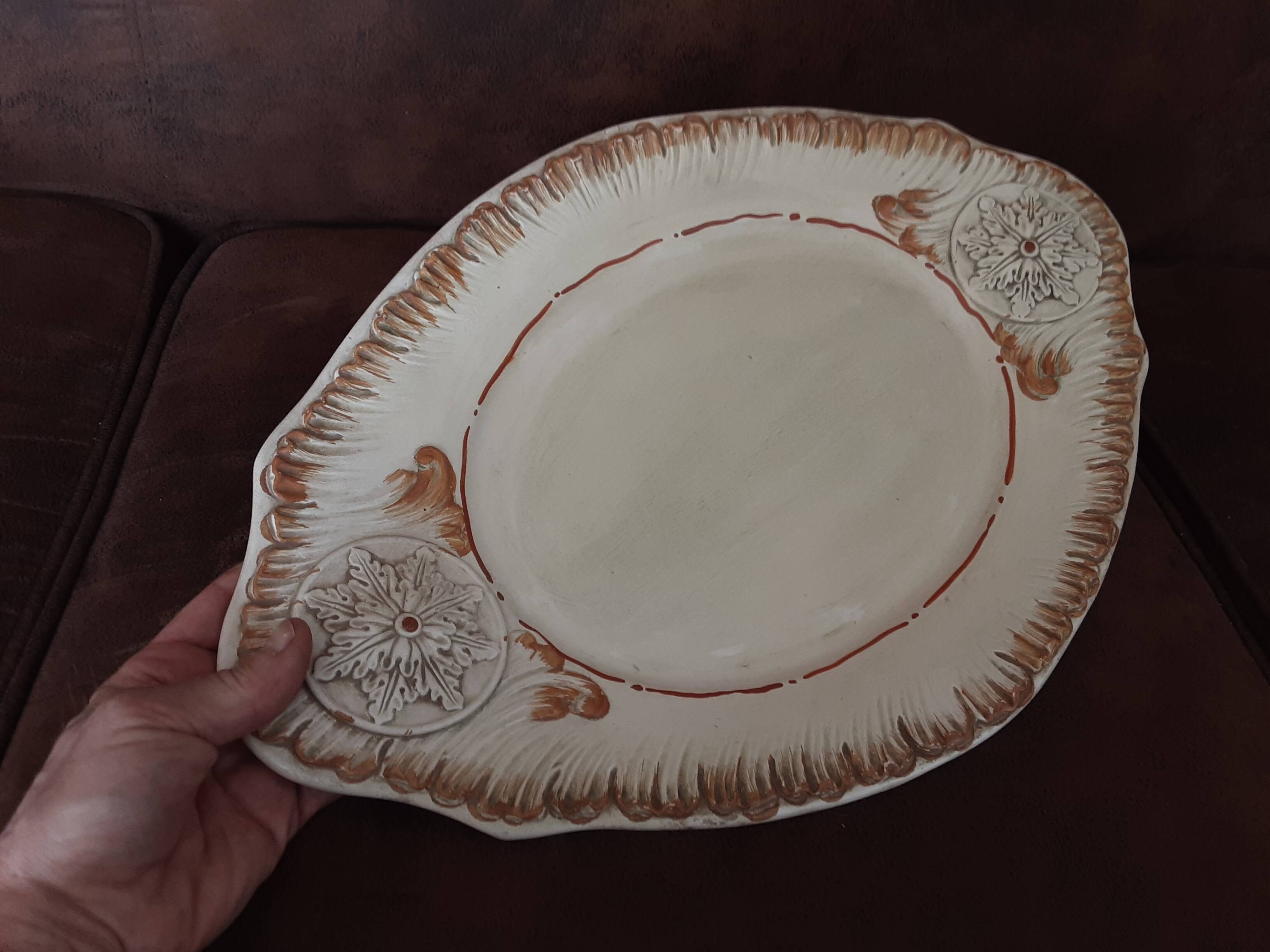 Large Bassano ceramic dish