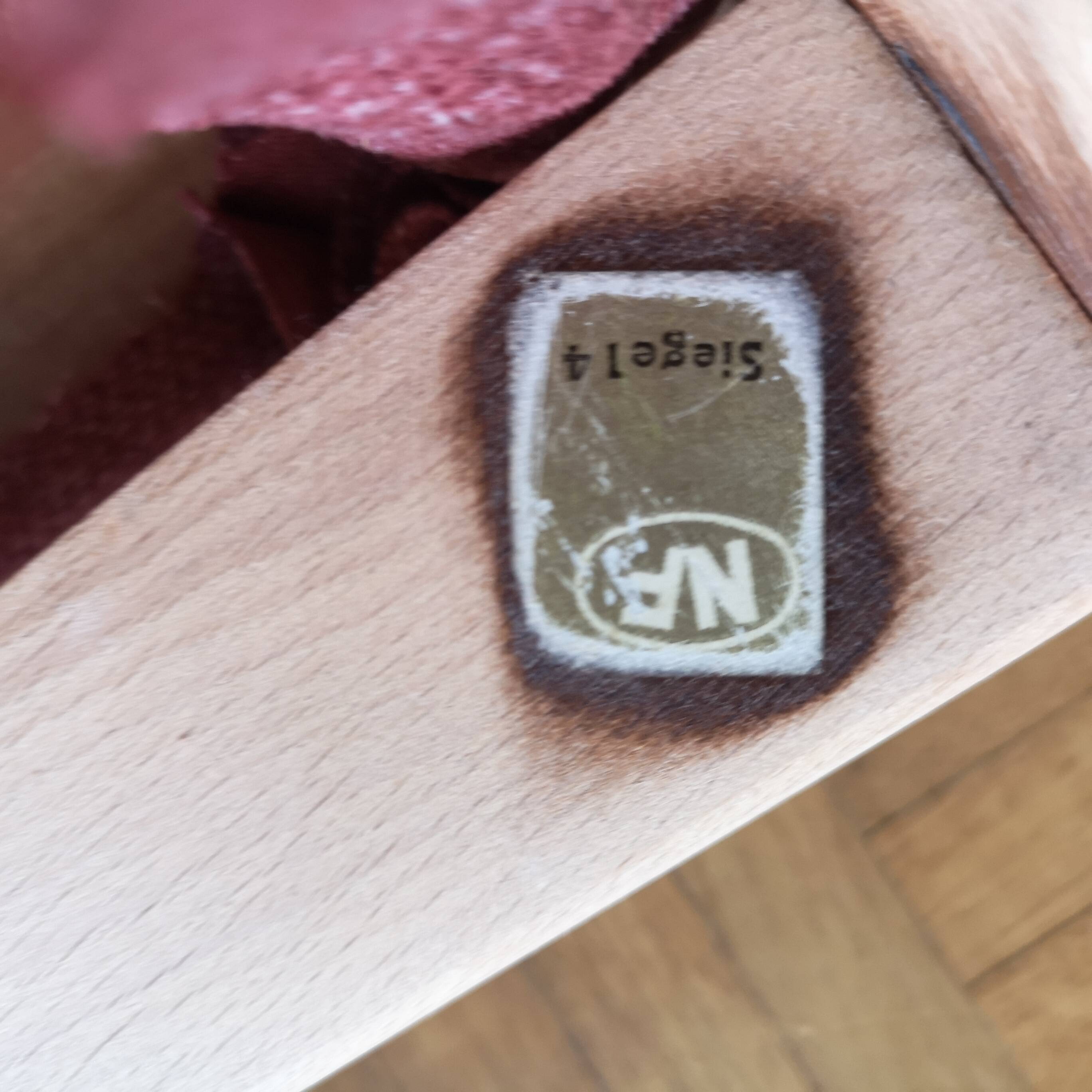 Scandinavian Chair NF 14 from 1960 Restored