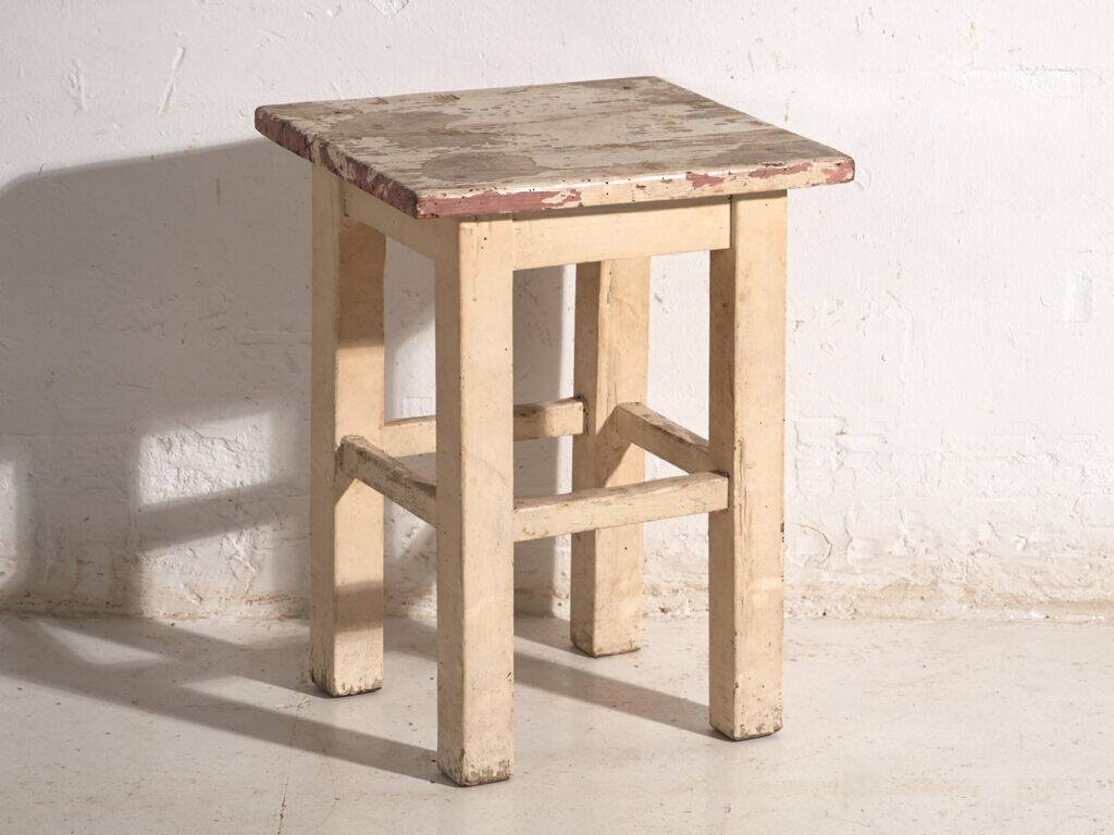 Antique pine bedside tables – Central Europe, circa 1940 #11
