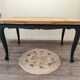 Table style regence en chene massif