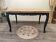 Regence style table in solid oak