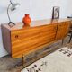 Petite enfilade vintage en teck 200 cm