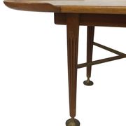 Vintage wooden coffee table, A.A. Patijn for Zijlstra Joure, 1950s