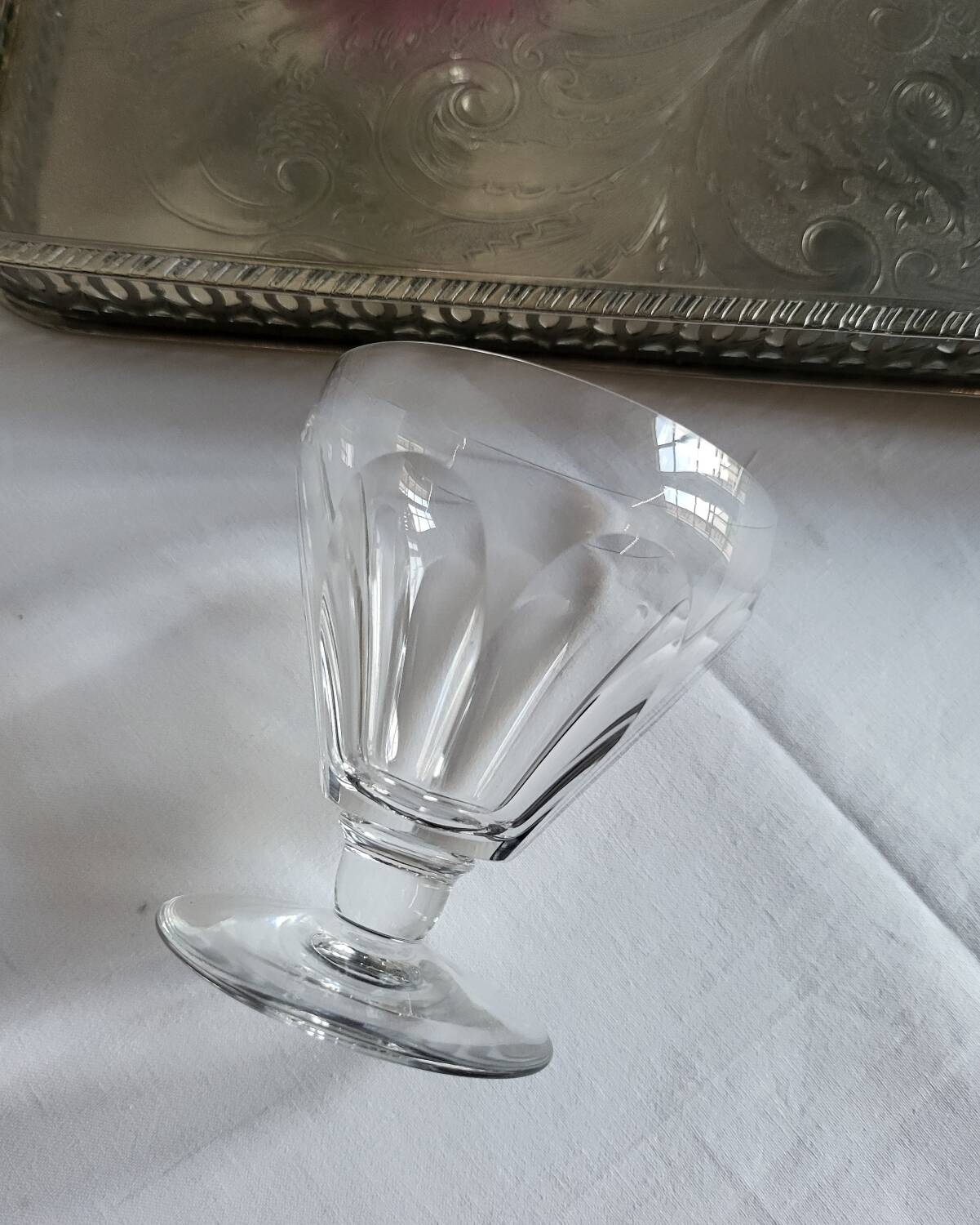 BACCARAT 10 Verres à vin en Cristal Modèle Périgord - Signé