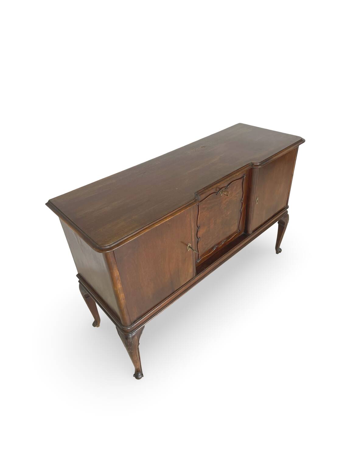 Élégant buffet italien fabriqué par Galleria G. Malafronte, Rome, années 1940