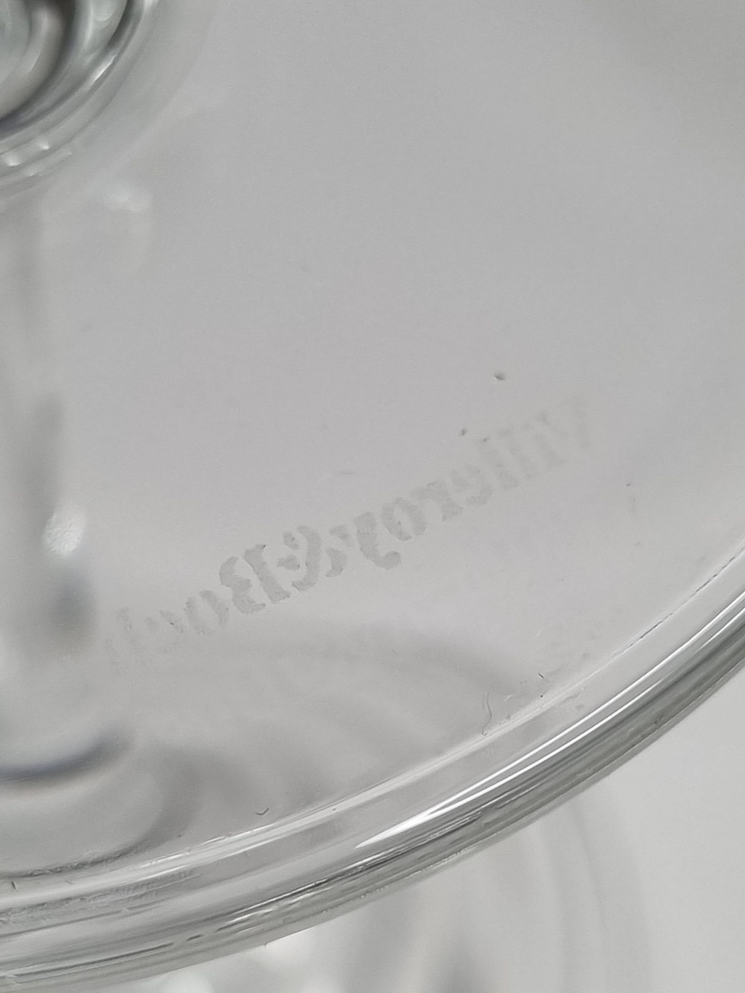 Verres à vin Villeroy et Boch en cristal, 23 cm