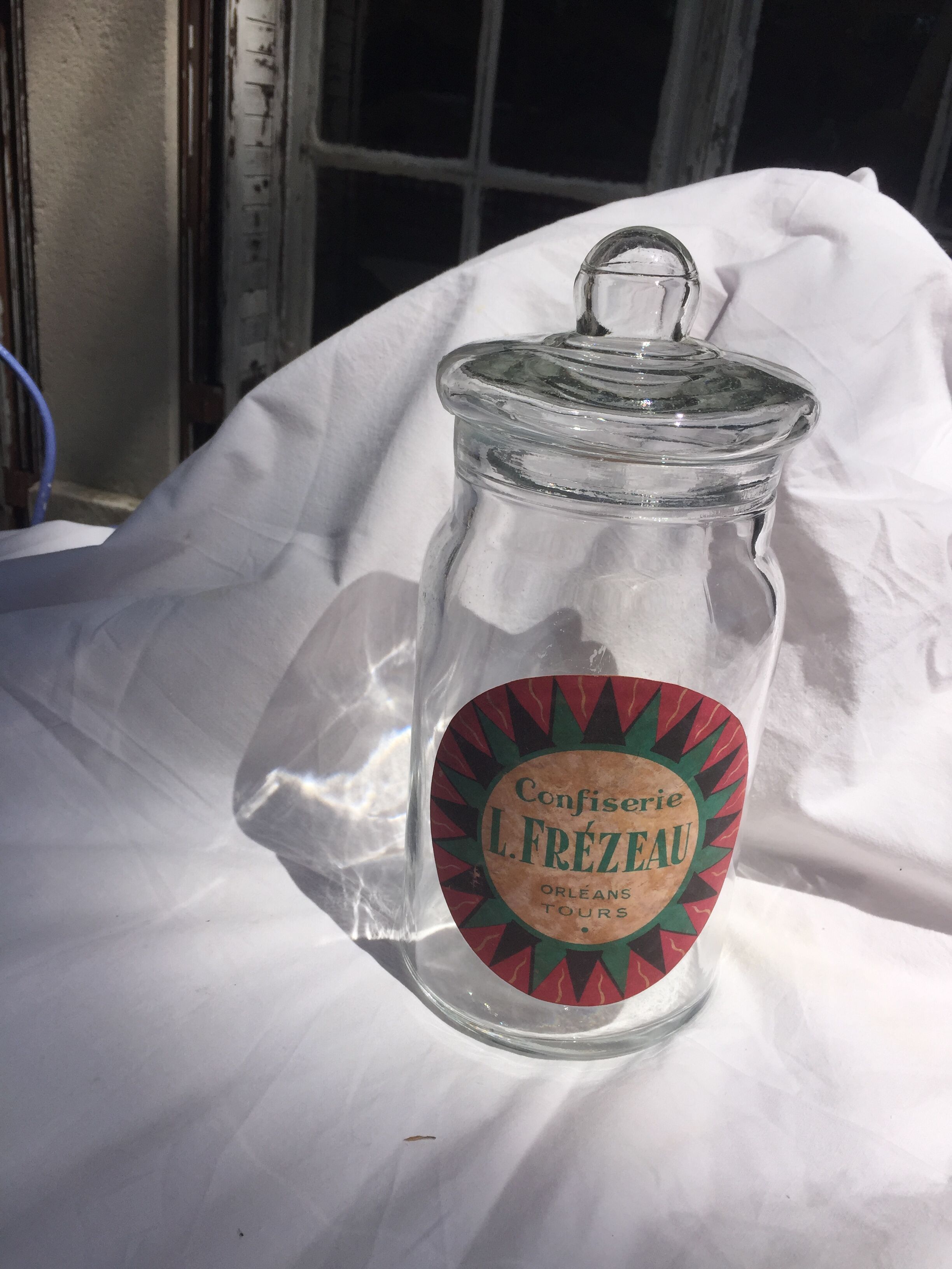 Old candy jar