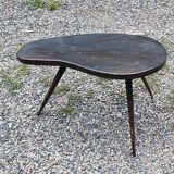 Petite sellette tripode forme haricot