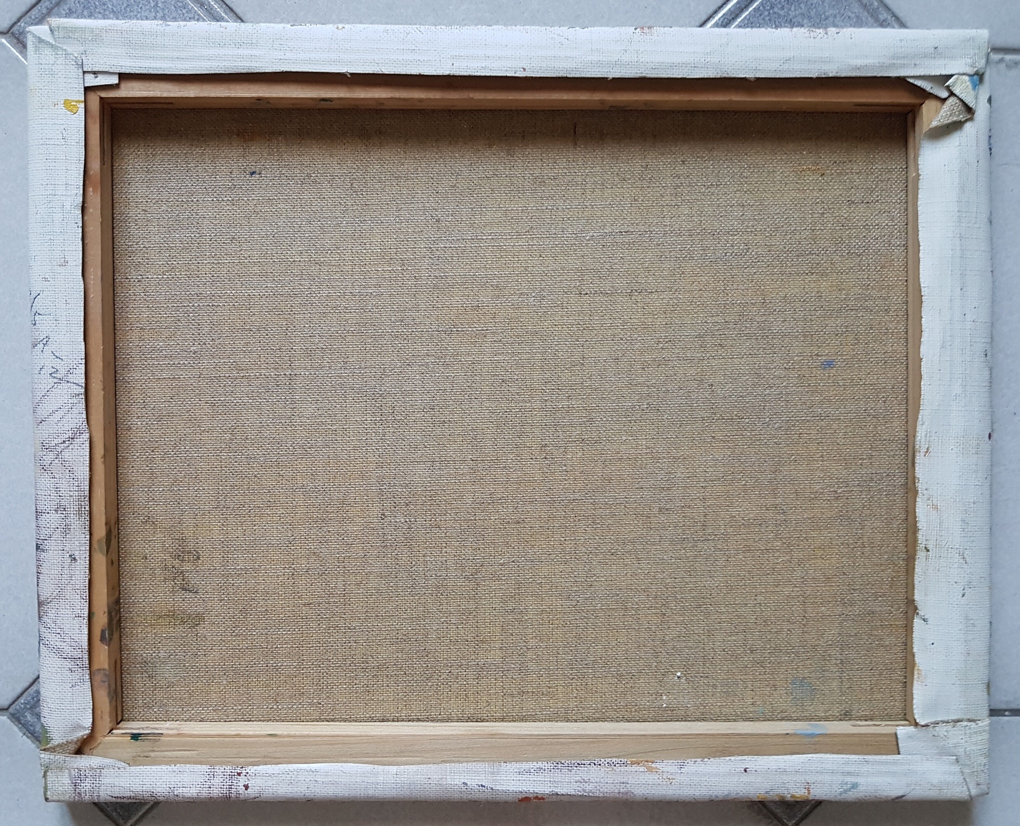 Painting by Nagao Usui: "Landscape of Provence"