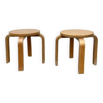 Pair of Scandinavian children's stools