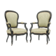 Paire de fauteuils de style Louis Philippe