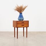 Teak bedside table, Danish design, 1970s, made in Denmark