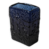 Vase Mid-Century en Verre Bleu Cobalt par Göte Augustsson, Ruda Glasbruk, 1970s