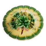 Sarreguemines barbotine plate