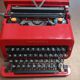 Valentine model typewriter by Ettore Sottsass for Olivetti