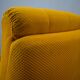 20th century, yellow Atlantis three-seater sofa, 1960s