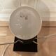 LARGE ROSEWOOD LAMP SCANDINAVIAN DESIGN 1960.